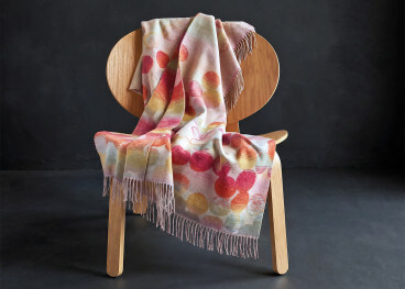 Plaid Confetti multicolore en laine mérinos Eagle Products