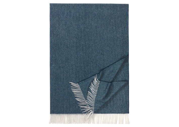 Plaid Boston en laine d’agneau ultrafine –...