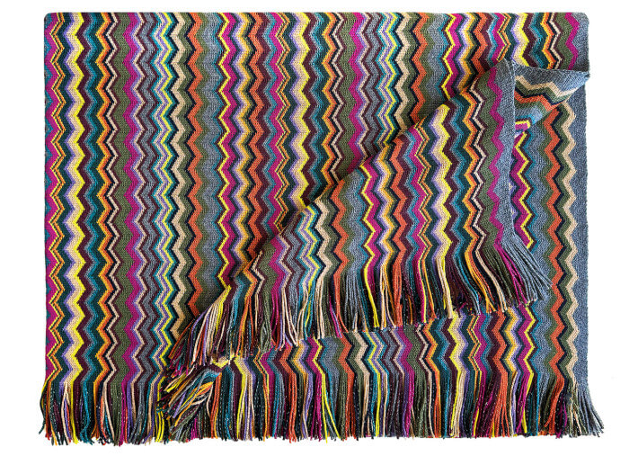 Plaid Firenze en laine d’agneau au design...