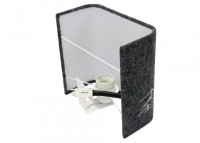 Applique murale broderie montagne gris antracite 2 tailles Cosy&chic