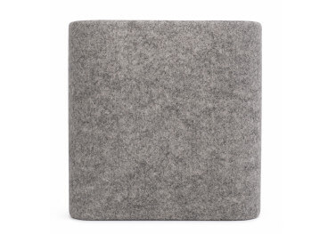 Applique murale en feutre de laine gris marron beige ou...
