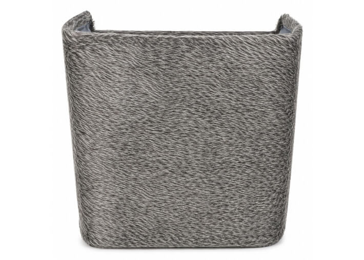 Applique murale en peau de vache grise 20x20 ou...