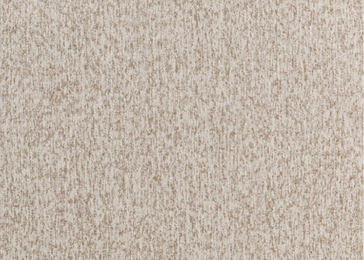 Fauteuil pivotant en tissu écru Marco –...