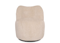 Fauteuil pivotant en tissu 4 coloris Martin – Maison Yak