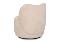 Fauteuil pivotant en tissu 4 coloris Martin – Maison Yak