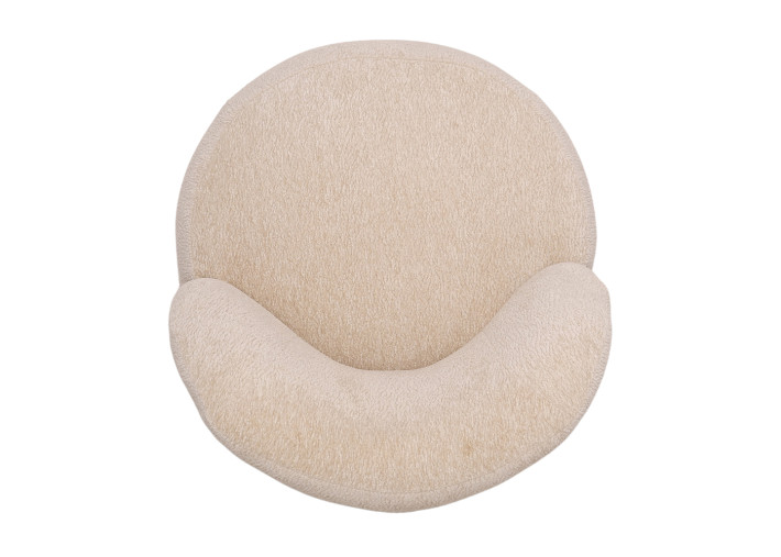 Fauteuil pivotant en tissu 4 coloris Martin –...