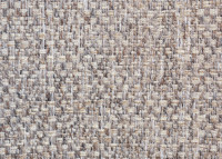 Chaise haute en tissu Beige Earth et bois Coffee Odette – Maison Yak
