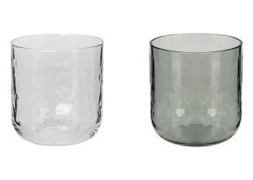 Verres à eau Chiru transparents ou fumés – Maison Yak