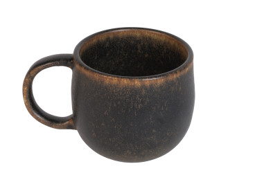 Mug en céramique noire Pika – Maison Yak