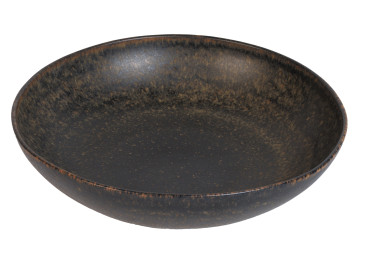 Plat en céramique noire Pika – Maison Yak