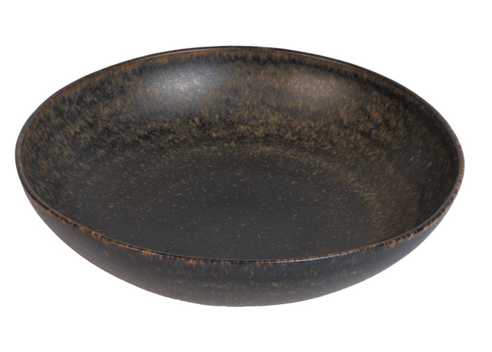 Plat en céramique noire Pika – Maison Yak