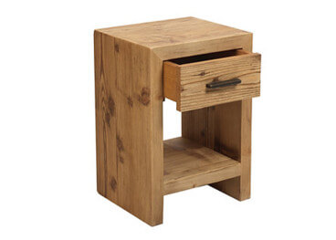 Table de chevet en chêne noir ou naturel Ego – Maison Yak 2
