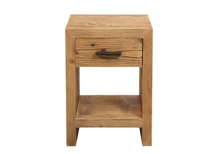 Table de chevet en chêne noir ou naturel Ego –...