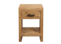 Table de chevet en chêne noir ou naturel Ego – Maison Yak