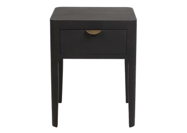 Table de chevet en chêne noir Ernest – Maison Yak 2