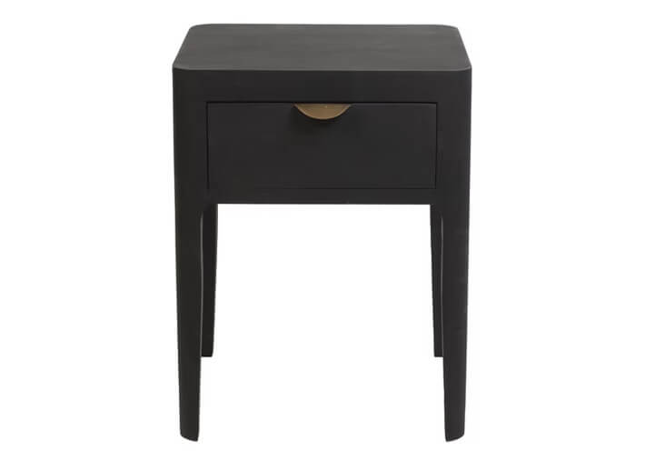 Table de chevet en chêne noir Ernest – Maison Yak