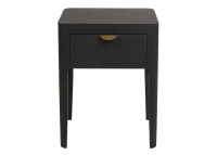 Table de chevet en chêne noir Ernest – Maison Yak