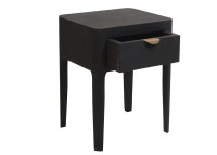 Table de chevet en chêne noir Ernest – Maison Yak