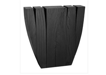 Console originale en bois exotique noir Sculpture –...
