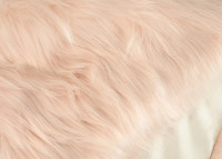 Boite a mouchoirs carree fausse fourrure 3 coloris - maison prelonge