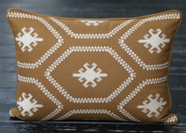 Coussin rectangulaire en laine 5 coloris – Ethnic Catia Luca 2