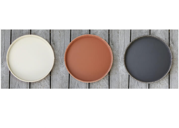 Plateau de présentation rond 3 coloris – Reska,...