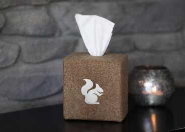 Boîte à mouchoirs écureuil 3 coloris – Catia Luca