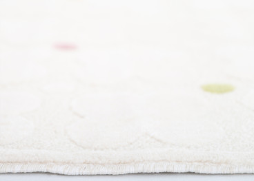 Tapis enfant blanc motif fleur 120 x 170 cm – Poppy Nattiot 2