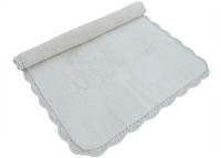 Tapis enfant écru en coton 100 x 150 cm – Miana Nattiot