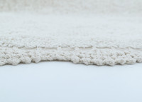 Tapis enfant écru en coton 100 x 150 cm – Miana Nattiot