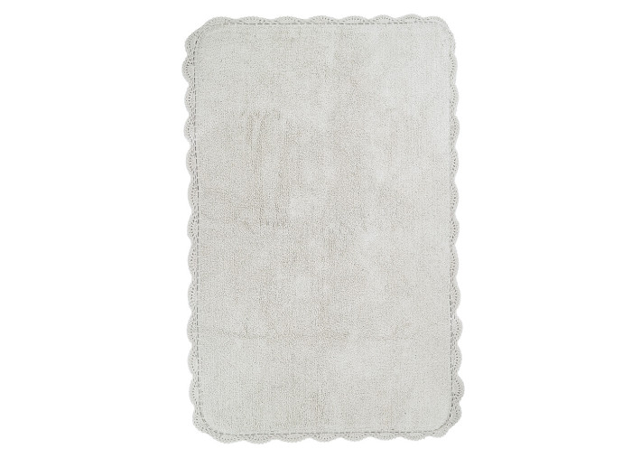 Tapis enfant écru en coton 100 x 150 cm – Miana...