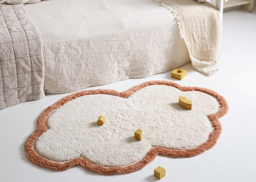 Tapis enfant forme nuage 3 coloris – Nimbus par Nattiot