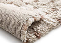 Tapis enfant beige aspect laine – Bollen 3 tailles – Nattiot