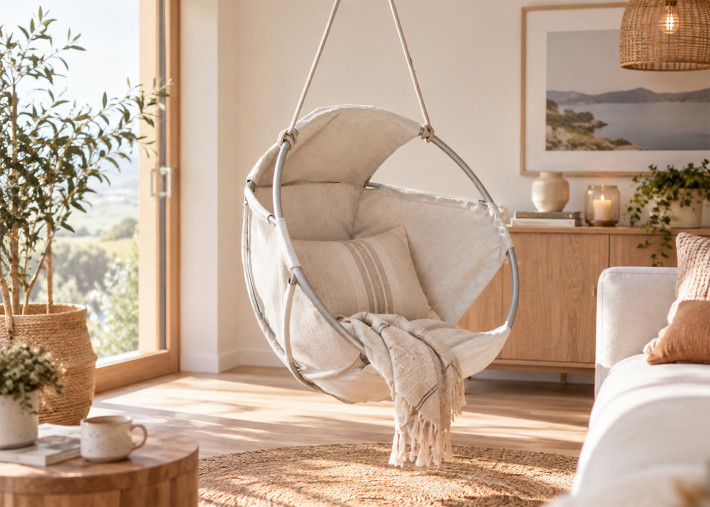 Fauteuil suspendu en textile - cocoon noah -...