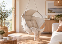 Fauteuil suspendu en textile - cocoon noah - trimm copenhagen
