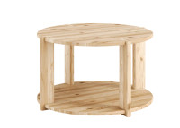 Table basse TUCK ronde avec rangement – Karup