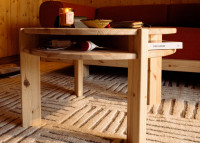 Table basse ronde TUCK en pin massif – Karup