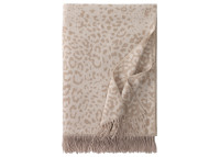 Plaid Sahara en cachemire et laine motif léopard – Franz Barth