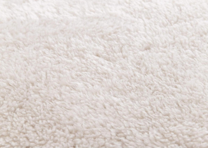 Tapis en forme de galet Gala couleur Neige –...