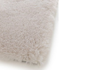 Tapis en forme de galet Gala couleur Neige – Vivaraise