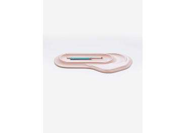 PLUMIER OU VIDE POCHE EN CERAMIQUE FEELD ROSE  2