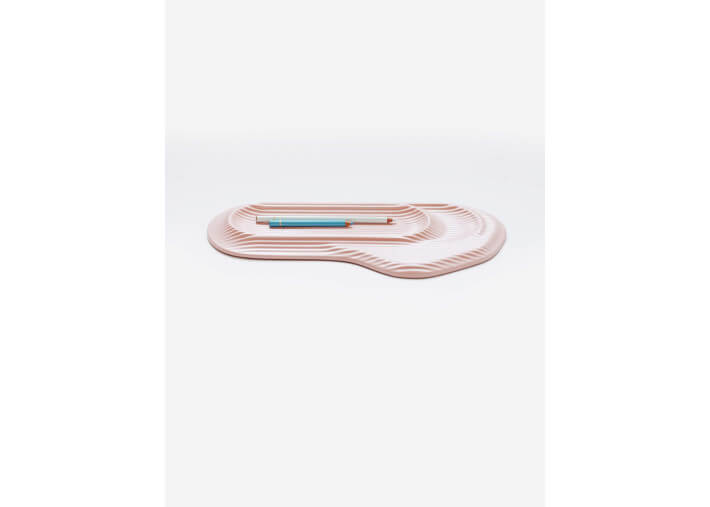 PLUMIER OU VIDE POCHE EN CERAMIQUE FEELD ROSE 