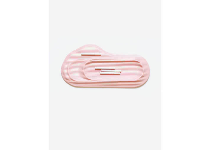 PLUMIER OU VIDE POCHE EN CERAMIQUE FEELD ROSE 