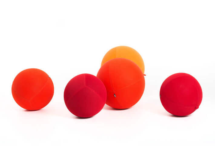 POUF ENFANT EN FORME DE BALLON DE GYM ORIGINAL ET LUDIQUE  36 COULEURS - BALL SINGLE PAR LINA FURNITURE