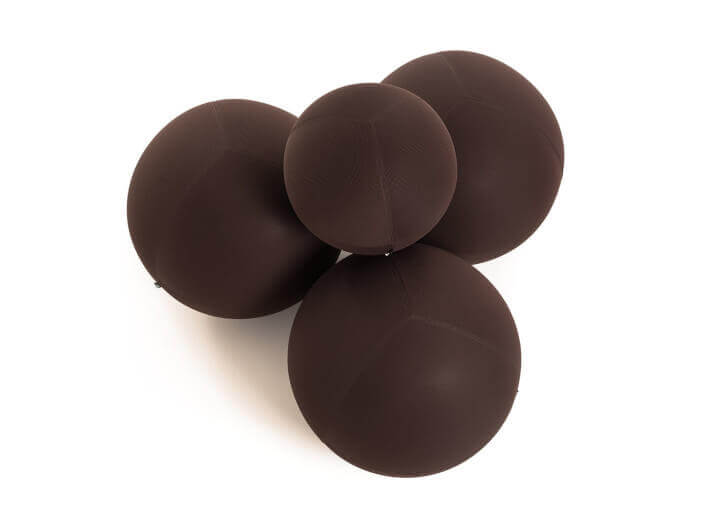 ASSISE ORIGINALE 3 PLACES COMPOSEE DE BALLES CONFORTABLES - 36 COULEURS - BALL MODULAR PAR LINA FURNITURE