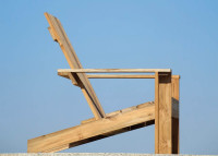 FAUTEUIL EN TECK RECYCLE OUTDOOR INDOOR - BATTEN PAR JANKURTZ