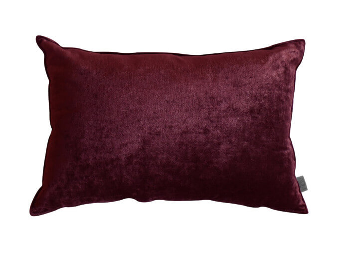 COUSSIN EN VELOURS 11 COULEURS 4 TAILLES VELLUTO - ANGEL DES MONTAGNES