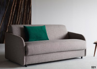 CANAPE LIT CONVERTIBLE DESIGN GRIS OU GRIS OU BEIGE TAILLES EIVOR PAR INNOVATION LIVING