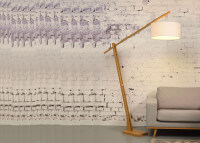 LAMPADAIRE DESIGN EN BAMBOU ET ABAT-JOUR EN LIN 8 COULEURS H 218 CM - MONT-BLANC PAR GOOD&MOJO
