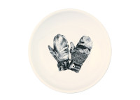 SET DE 4 COUPELLES THEME MONTAGNE ET SKI  MEGEVE PAR ANGEL DES MONTAGNES